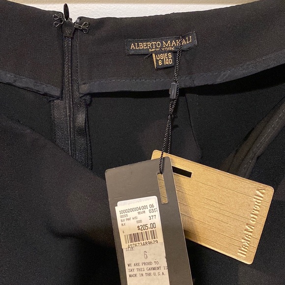 NWT. Alberto Makali butterfly elegant dress pants. Size 6. - Picture 7 of 8